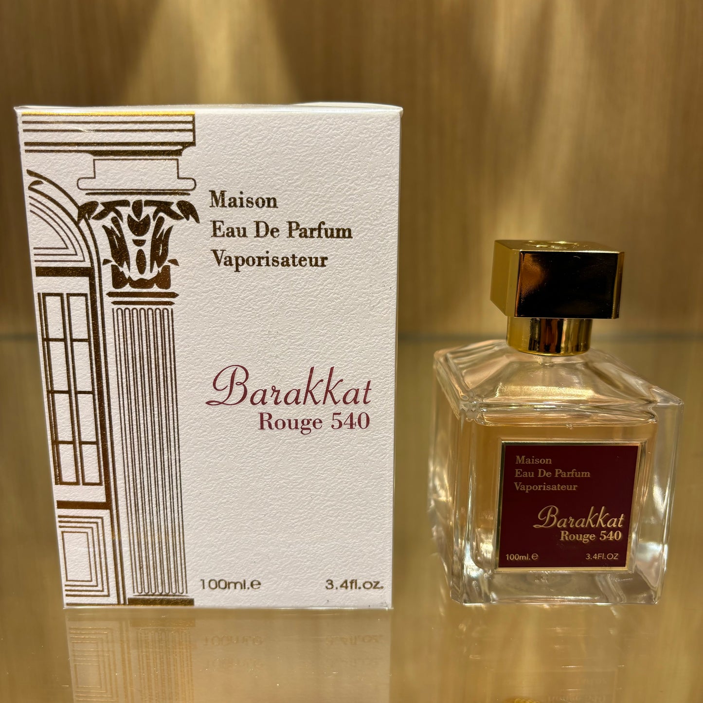 Eau de Parfum Barakkat Rouge 540 - 100ml