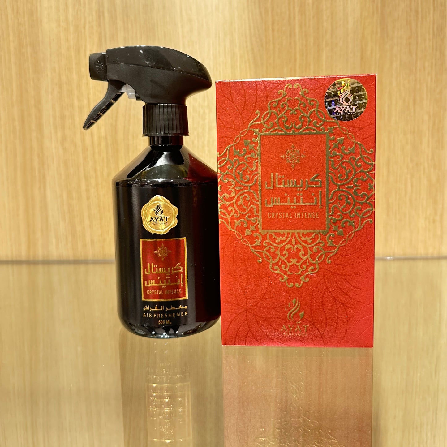 AYAT PERFUMES - Vaporisateur de Parfum d'Intérieur Crystal Intense 500ml
