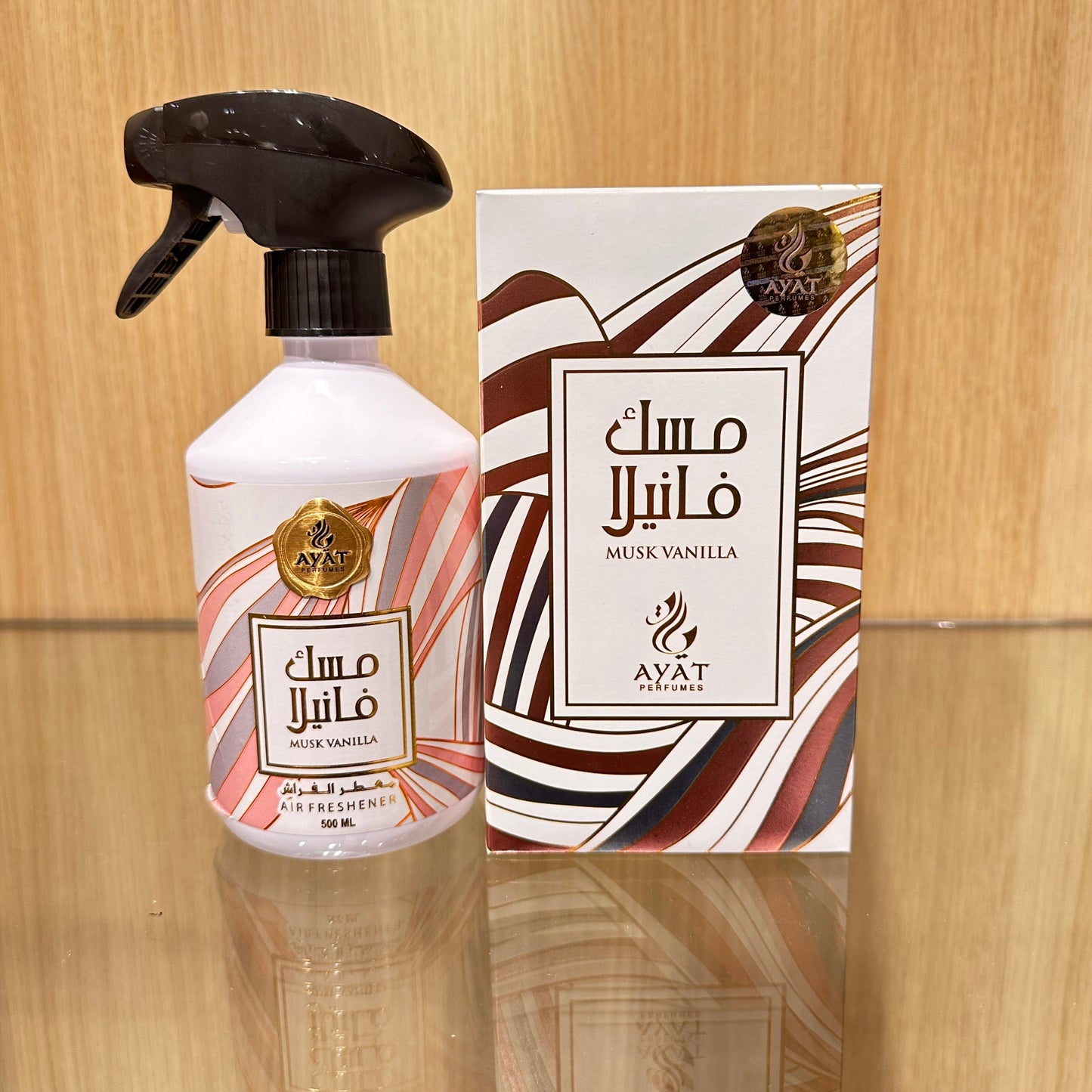 AYAT PERFUMES - Vaporisateur de Parfum d'Intérieur Musk Vanilla 500ml