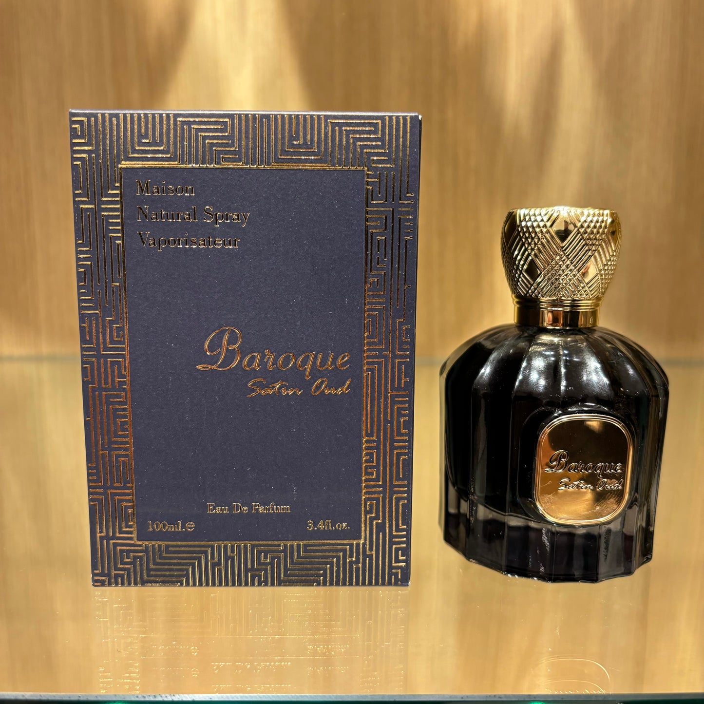 Eau de Parfum Baroque Satin Oud by Maison Alhambra 100ml